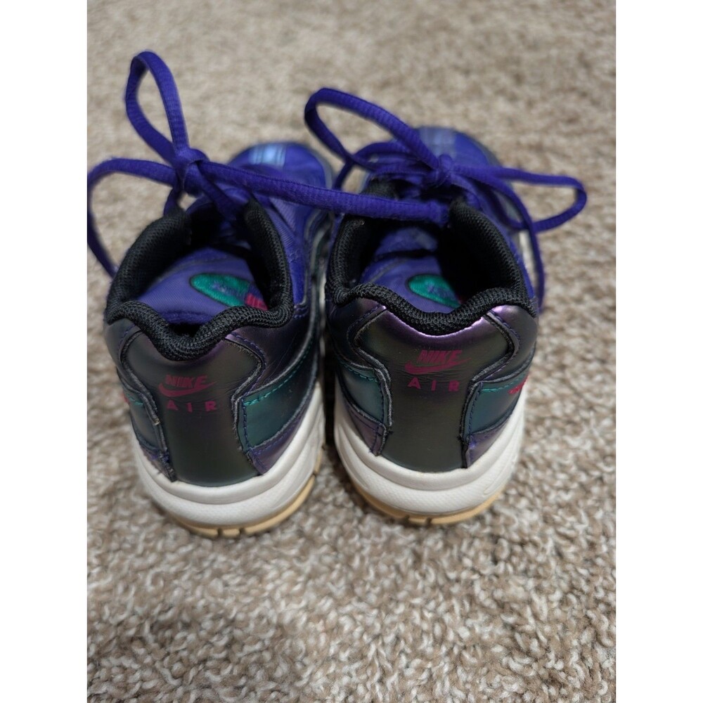 Nike Air Max 95 Shoes Toddler Size 9C (A09212-500) Metallic Purple And Teal READ - Picture 4 of 6